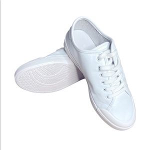 Rag&Bone Standard Issue Lace Up Leather Sneakers Color-White Size-7/37 NWT